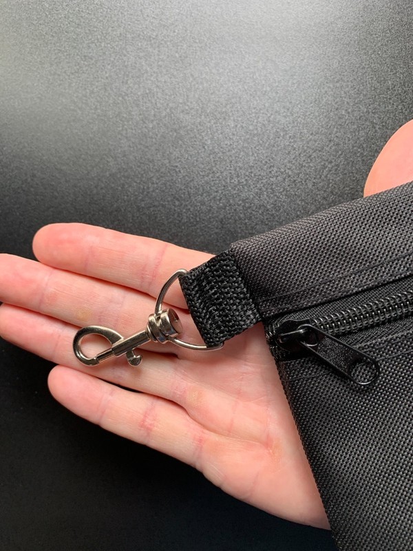 Daily Carry Pouch System Travel Organizer Kit Carabiner Key Ring Set gallery