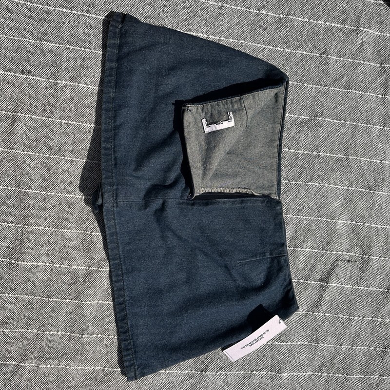 Micro Skirt Denim Size 10 Princess Polly NWT Built-In Shorts gallery