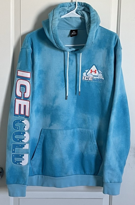 🔥 Under Armour “Ice Cold” Tie‑Dye Hoodie – Premium Performance Fleece