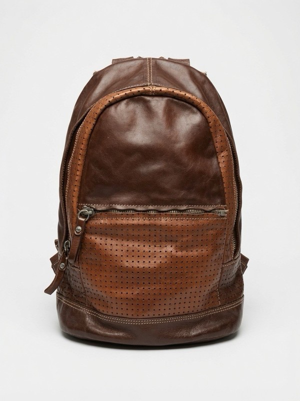 Campomaggi Italian leather Backpack Zip Closure Adjustable Strap Super Rare!