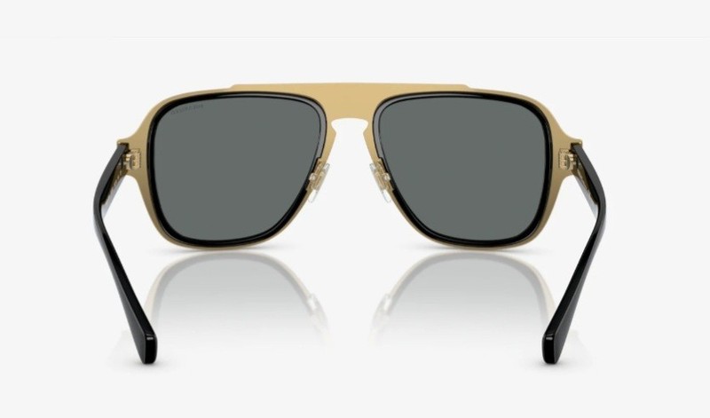 Versace 0VE2199 Men’s Aviator Polarized Black Frame Gray Lenses 56mm 145 gallery