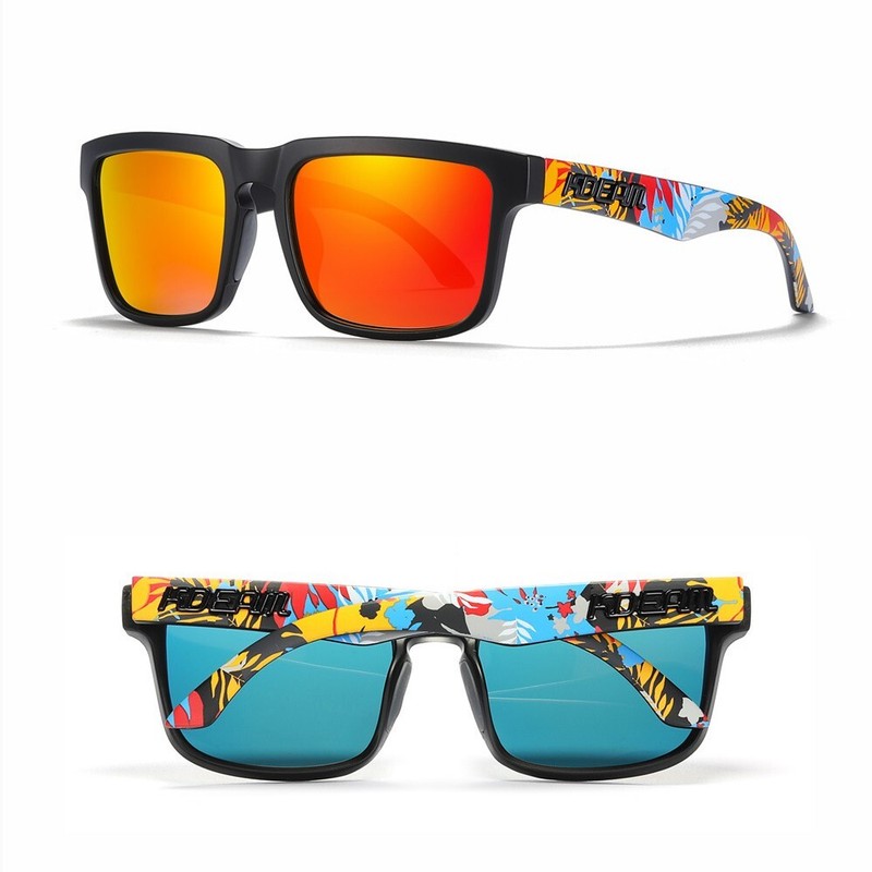 KDEAM Square Polarized Sunglasses Men Sports Outdoor Travel Glasses Women UV400 gallery