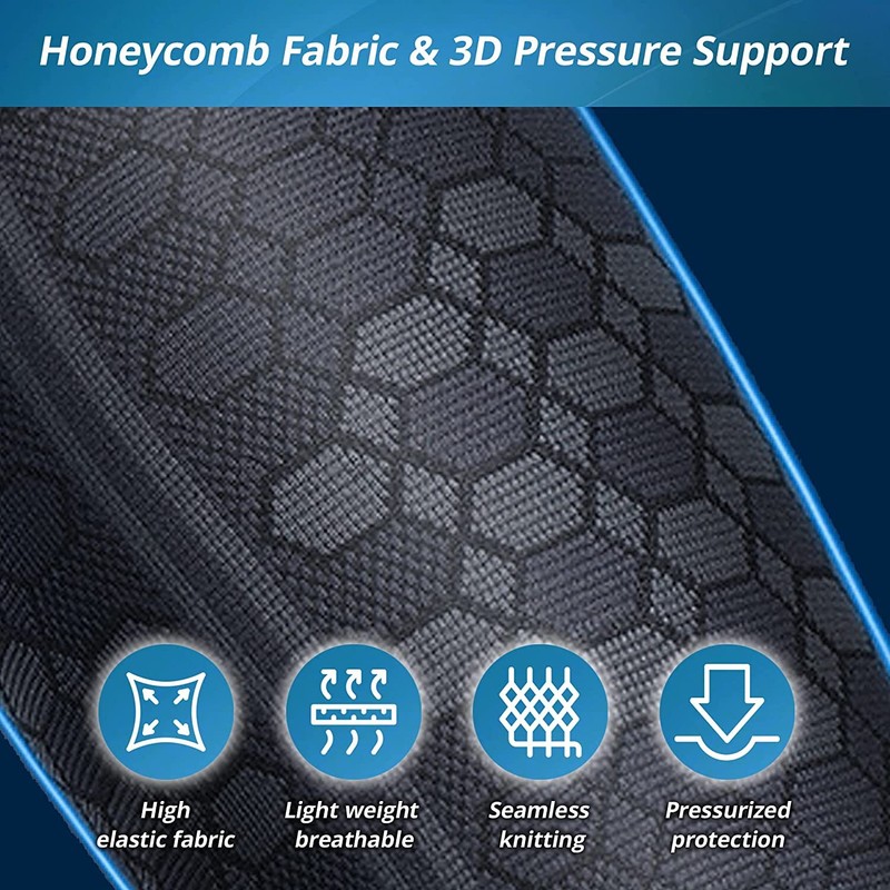 Leg Brace Compression Support Hip Sciatica Nerve Pain Relief Thigh Hamstring Gym gallery