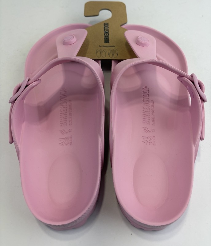 Birkenstock Gizeh EVA Lightweight Sandals Fondant Pink 1027352 Women’s Sz 10 NEW