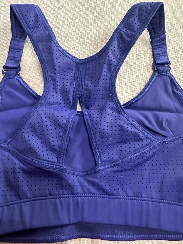 Ruby Ribbon Sport Demiette Bra Style 1905 Full Support Wire Free Sz32 gallery