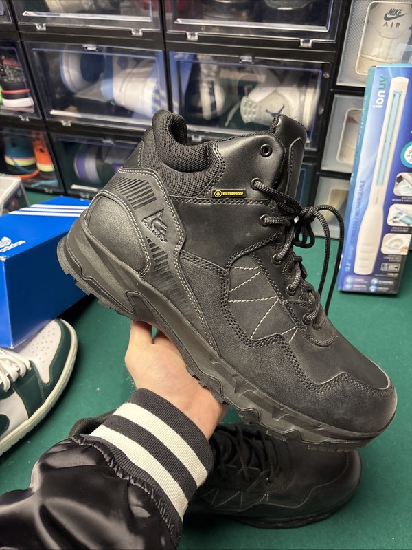 Size 14 Men’s Shoes For Crews Piston Mid Soft Toe Waterproof Lace Up Work Boots
