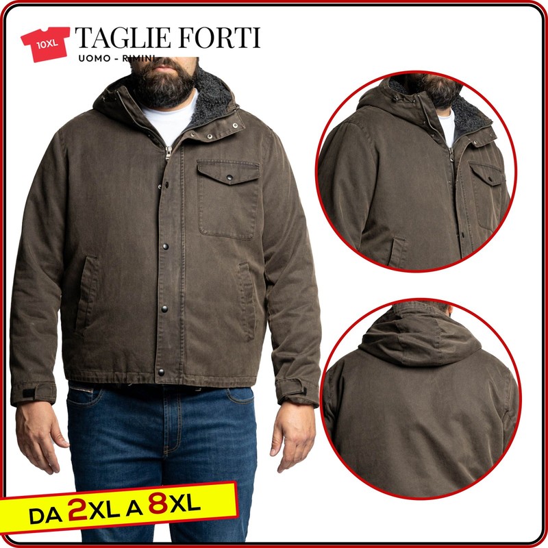 classic winter jacket man plus sizes jacket from 3 xl to 10 xl Maxfort gallery
