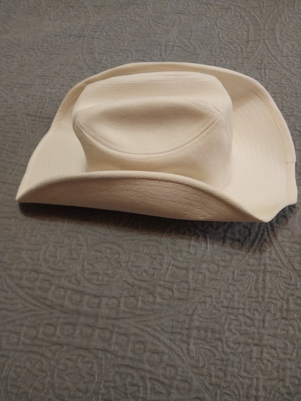 Wyeth Ivory Corduroy Cowgirl Hat Sz. 0/S 100% cotton Spot clean only Western gallery