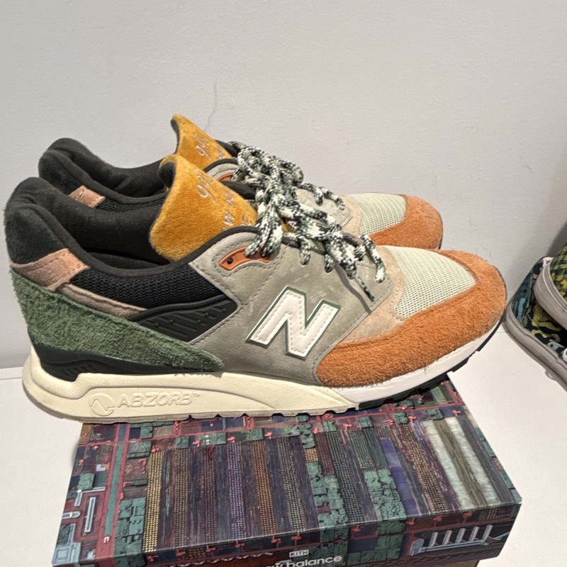 New Balance 998 Kith Broadacre City - Apricot Men’s Sneakers U998KT1 gallery