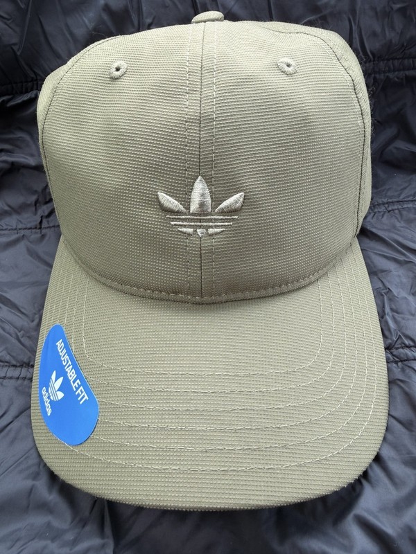 ADIDAS ORIGINALS RELAXED MODERN MENS STRAPBACK HAT OLIVE CARGO GREEN NEW UNISEX