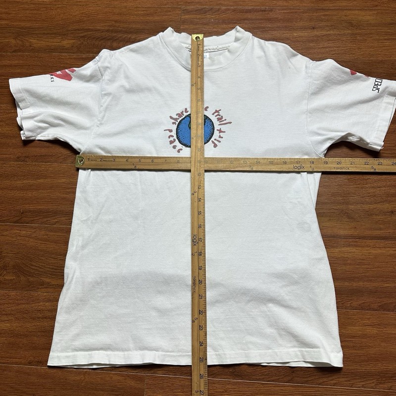 Vintage Specialized Works Shirt M Peace Share The Trail S/S Cycling Tee USA 90s gallery
