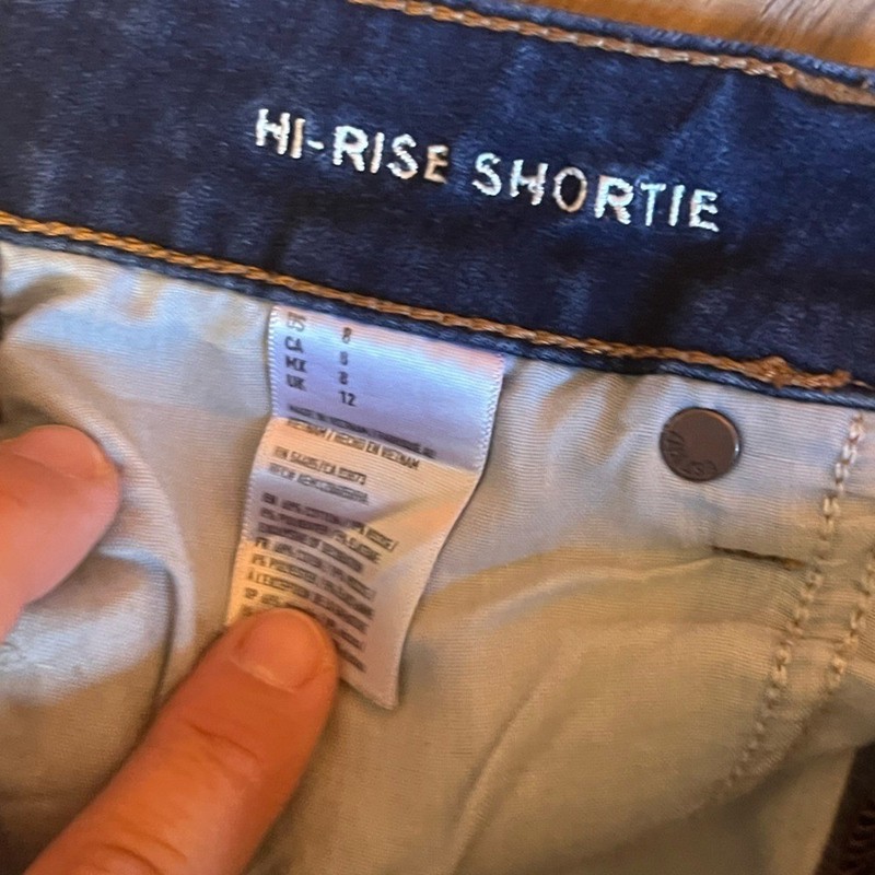 American Eagle 360 Super Stretch Hi Rise Shortie sz 8 shorts gallery