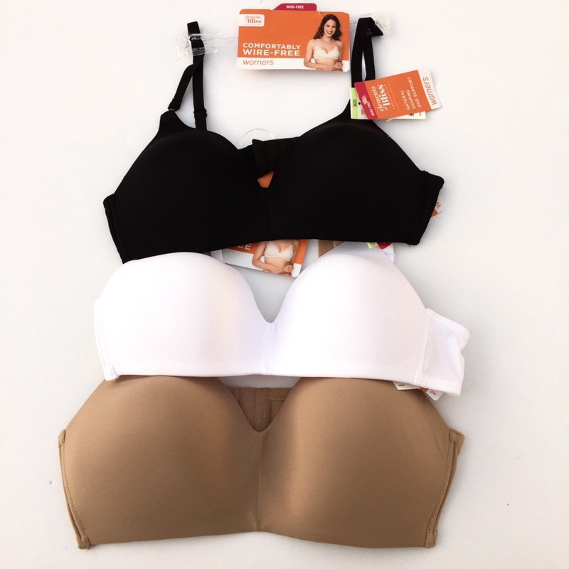 Warner’s Bra Wirefree Contour Smoothing Soft Elements of Bliss T Shirt Bra 2003