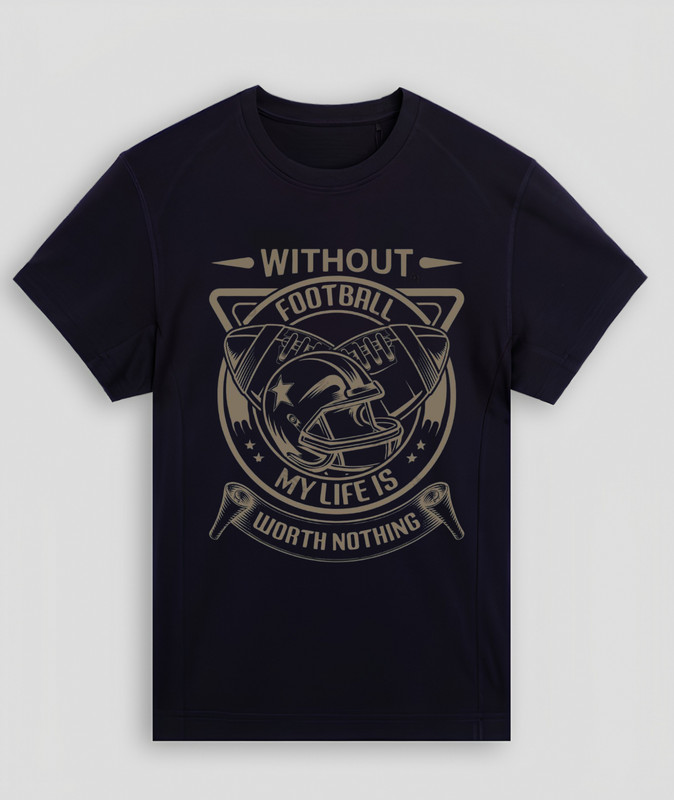 American Football Fan T Shirt Funny Sports Lover Graphic Tee