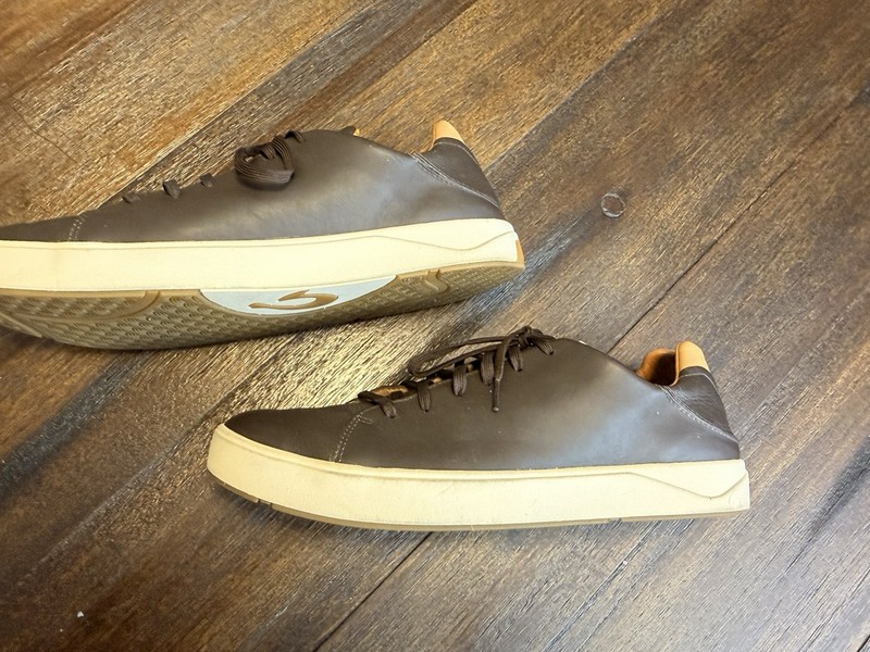 Olukai Lae’ Ahi Li “Ili Shoes Dark Java - Mens Size 12 (Style 10455-4848) gallery