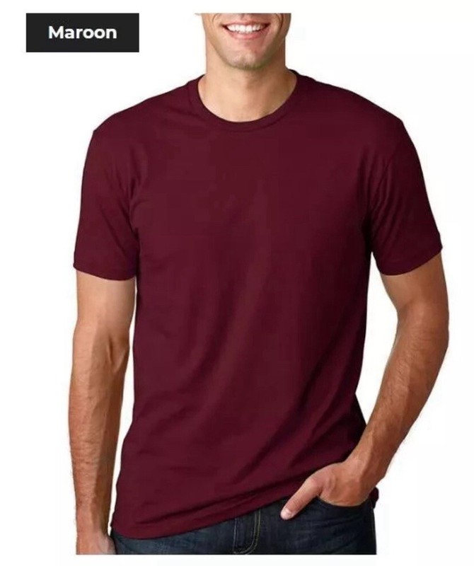 Next Level Apparel Unisex Cotton Plain Crew Neck Short Sleeve T-Shirt 3600 Med.