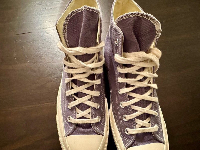 Converse Comme des Garçons PLAY Chuck 70 High Top Steel Gray/Egret/Black