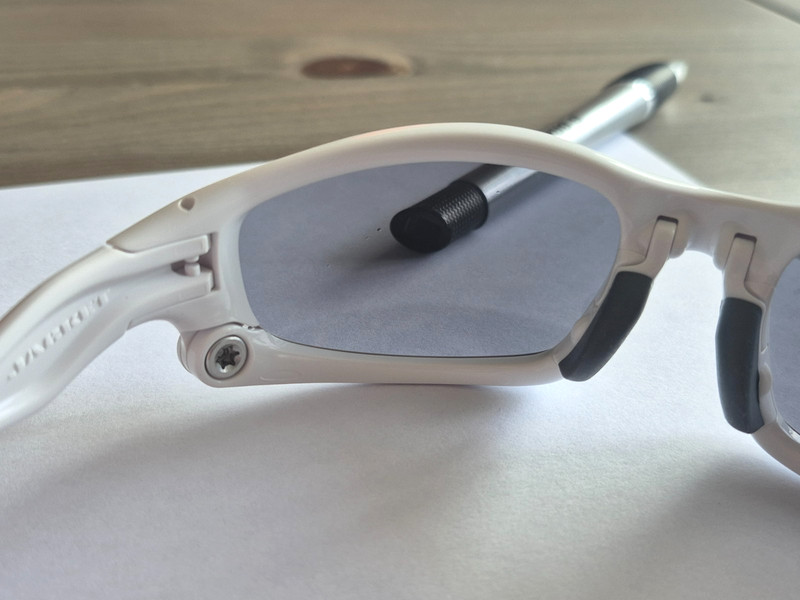 Oakley Split Jacket Ice Iridium Racing Jacket Jawbone Radar Zero Kato Sutro Rare gallery