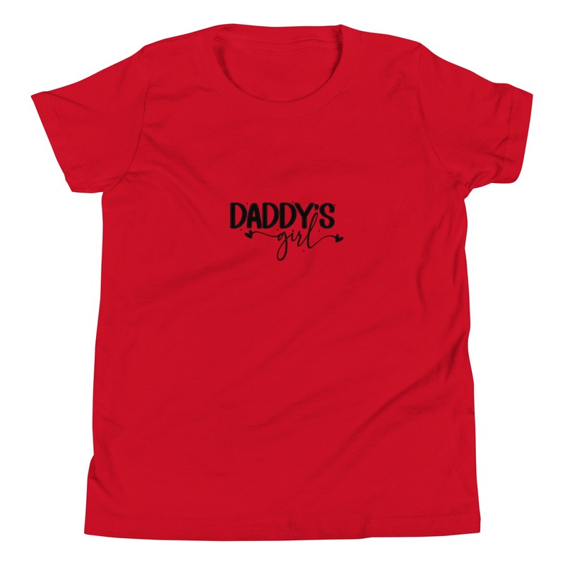 Daddy’s Girl Youth Crew Neck Short Sleeve Shirt