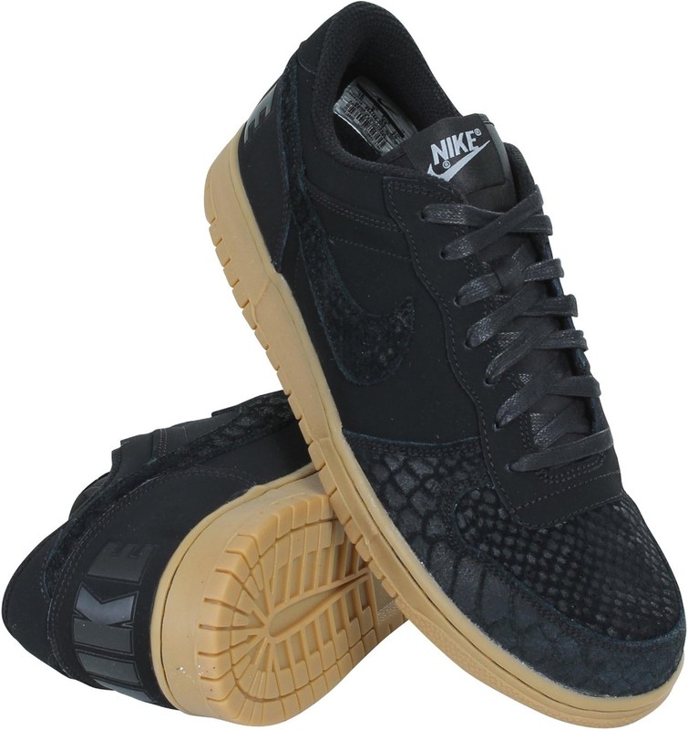 Nike 854166-002 Men Big Low LUX Black Gum Light Brown – 12.5