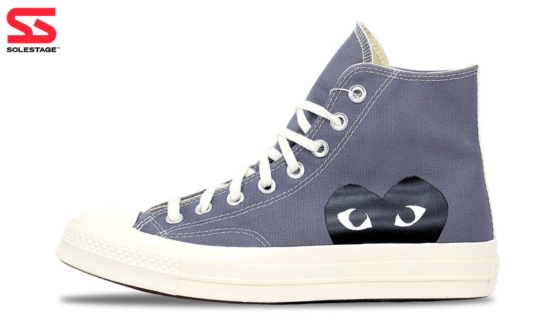 Converse Chuck Taylor Hi x CDG Comme Des Garcons PLAY Grey (171847C) Size 5-11