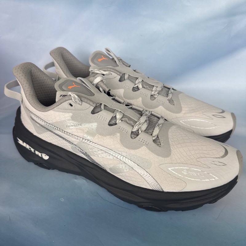 Puma Fast-Trac Nitro 3 GTX Gore-Tex Gray Black Men Trail Running Size 10