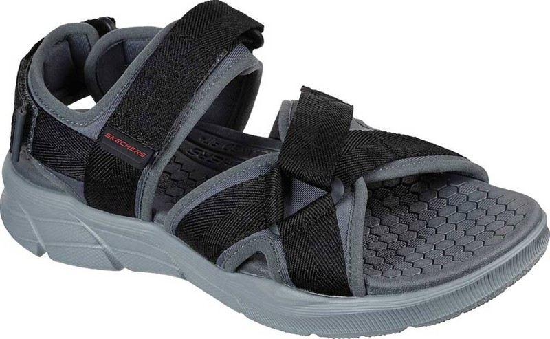 Skechers Men’s Tolgus Sporty Sandal Charcoal/ Black And Navy Charcoal 237050
