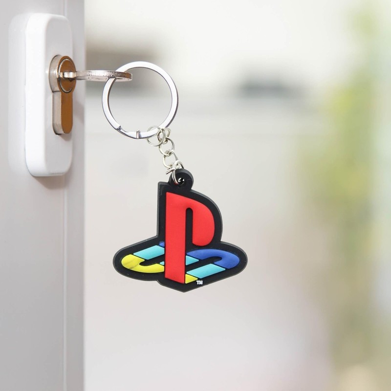 PlayStation Logo PVC Rubber Keyring gallery