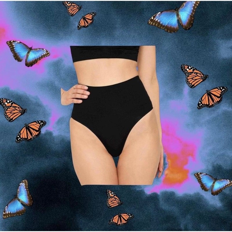 NWT Black Yitty Shapewear Thong XS/S