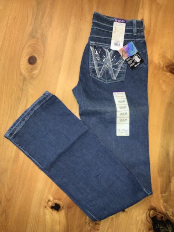 Wrangler, Q~Baby, Ultimate Riding Jean, Women’s 5/6 x 38, Booty Up, Stretch