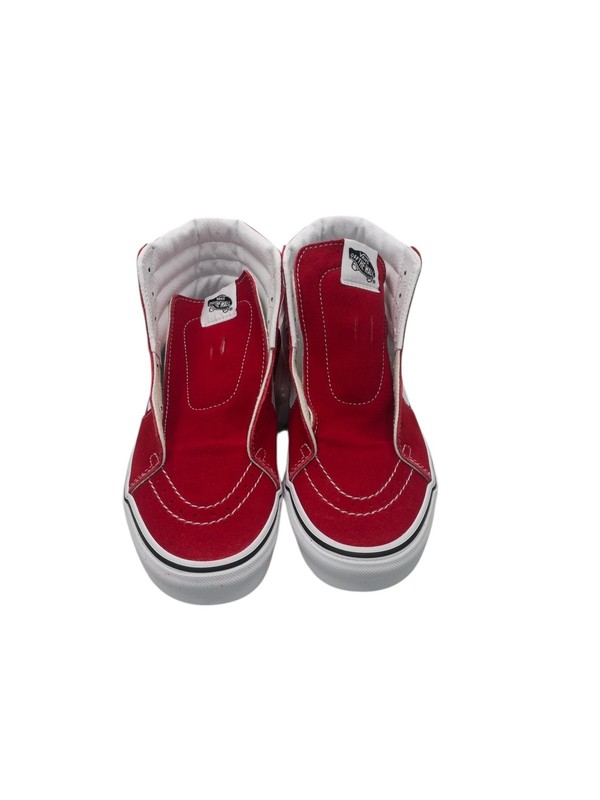 Vans Men Sk8-Hi Sneakers VN0A4BV6JV6 Racing Red/True White Size 6.5 US gallery