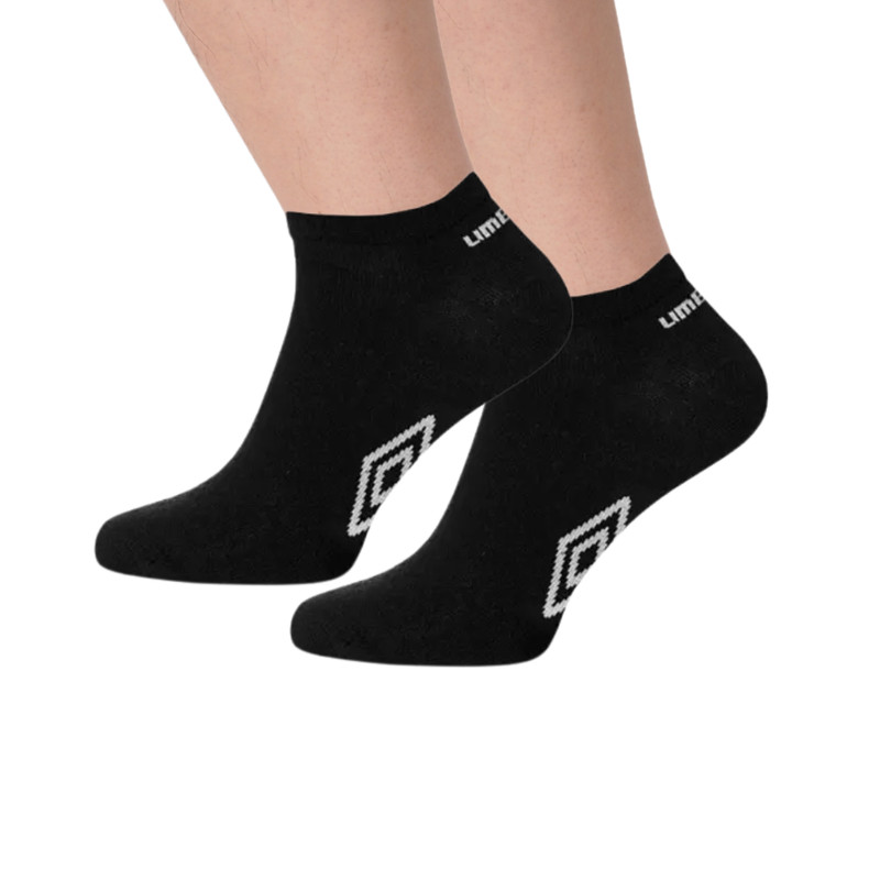 New Men's Official Summer Umbro Trainer Socks White Black Size 6-11 gallery