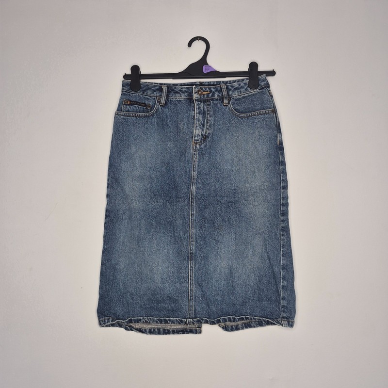 YK2 DKNY Denim Skirt [SIZE UK 8]