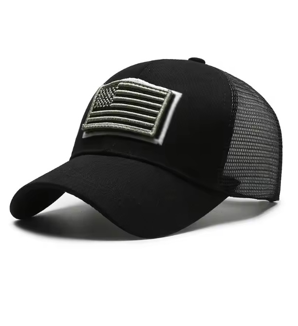 Vintage Mesh Baseball Cap Adjustable Breathable Outdoor Sun Hat Unisex gallery