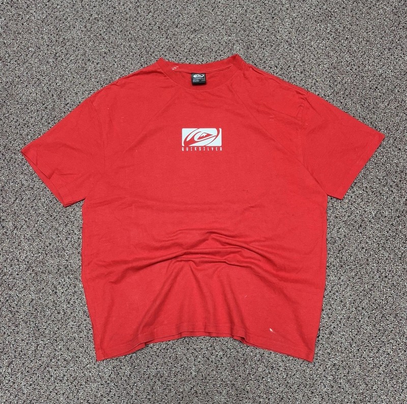 Quicksilver Center Hit T Shirt Surfwear Size Men’s Large