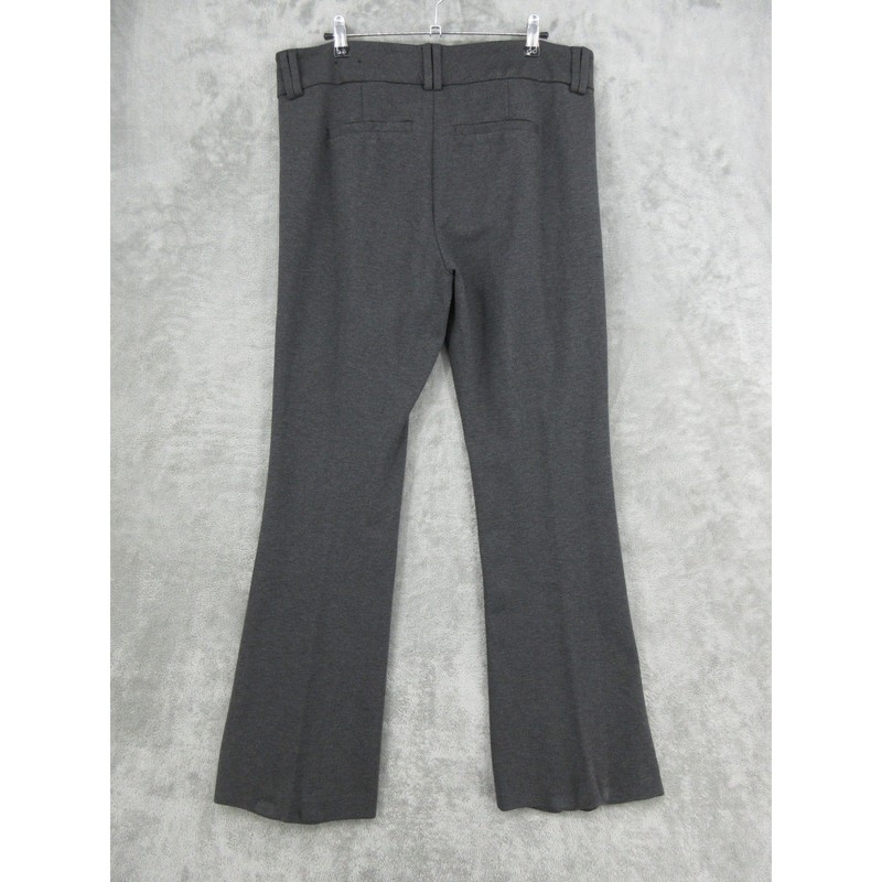 Torrid Pants Womens 18 Trouser Boot Studio Stretch Career Ponte Knit Pockets Zip gallery