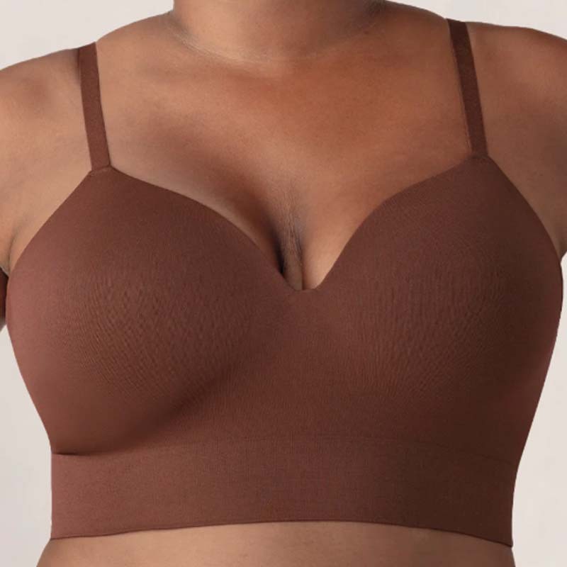 Hot Style Wireless Bra For Women Minimizing Bust Push Up Comfort Everyday Wear