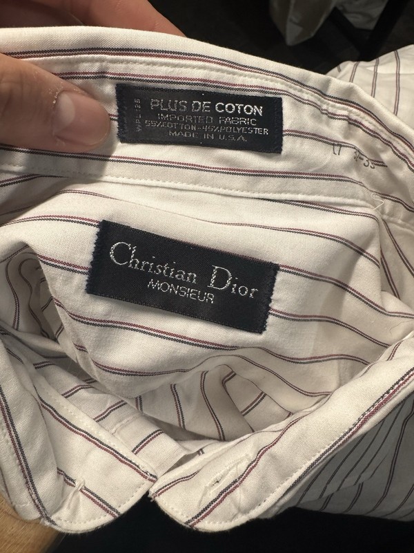 Christian Dior Cotton Button Up