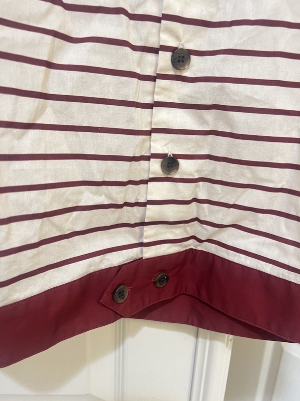 Collectif "DAVID STRIPED" 50s STREIFEN Two-Tone KURZARM Herren HEMD Rockabilly S gallery