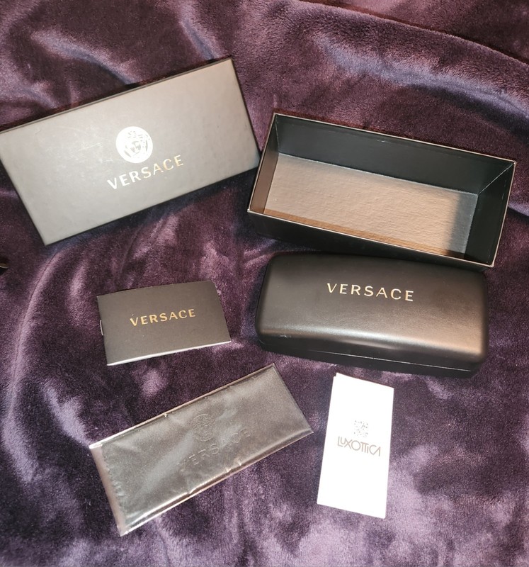 Versace 0VE2199 Men’s Aviator Polarized Black Frame Gray Lenses 56mm 145 gallery