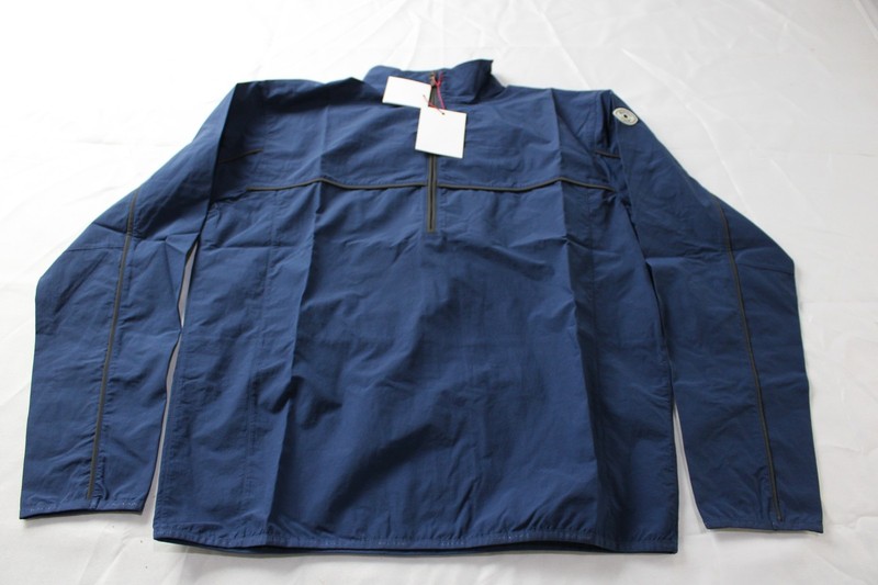 District Vision Men’s Recycled Half Zip Shell Pullover BE5 Navy Medium NWT