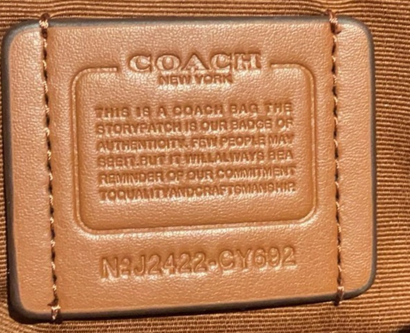 NWT Coach Rowan Satchel Bag In Signature Canvas With Cherry Print CY692 gallery