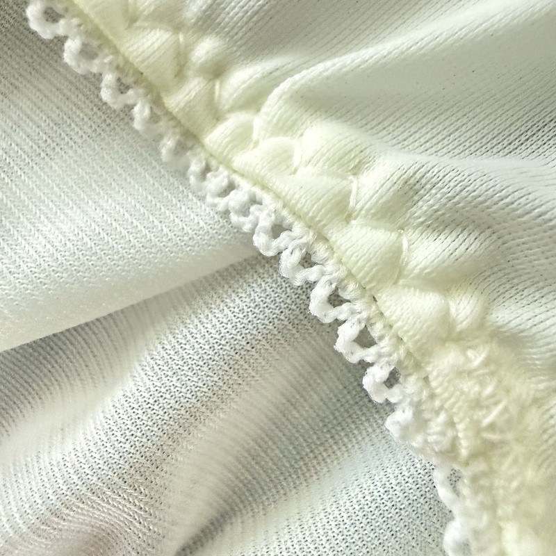 Vintage Bestform Lingerie BL Panties Size 6 Medium Lace Nylon Tricot Brief Sheer gallery