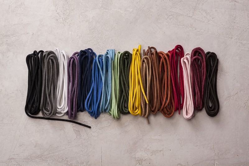 Benchmark Basics Waxed Cotton Dress Shoe Laces (2 Pairs) 27″, 30″, 33″ or 36″