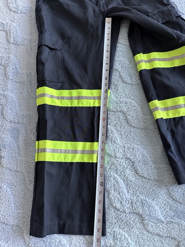 Red Kap Navy Blue High Visibility Cargo Work Pants PT88EN9 36x30 - Lot of 3 gallery