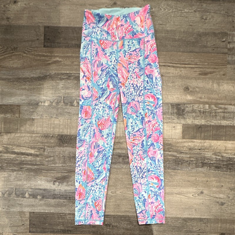 Lilly Pulitzer XXS Luxletic Treasure Trove Weekender High Rise Ankle Leggings