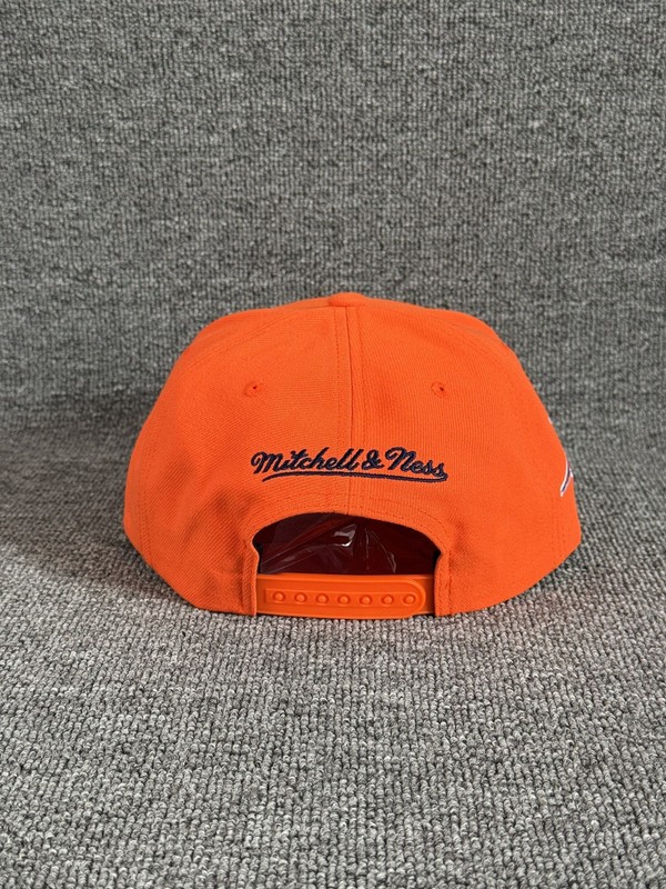 Mitchell & Ness Warriors Retro Snapback Orange Green Underbrim Hat gallery