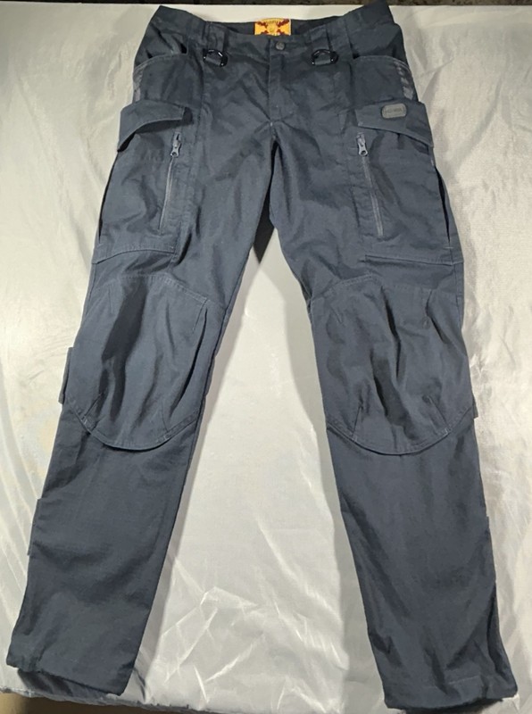 M-Tac Navy Conquistador Tactical Pants Rip-Stop Teflon Cargo Outdoor Work