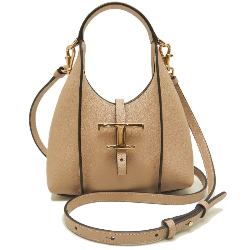 TOD’S Handbag Timeless Shopping Bag 2WAY Calfskin natural/253827