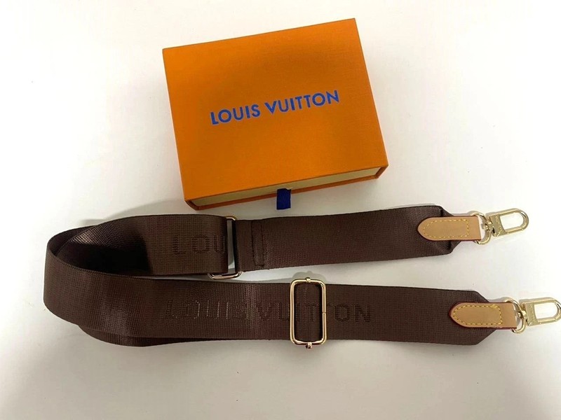 Louis Vuitton Shoulder Strap Adjustable Crossbody Shoulder Replacement Brown gallery